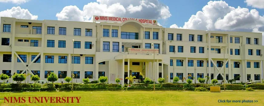 National institute of medical sciences and research, Jaipur